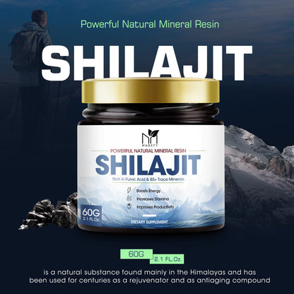 Shilajit Natural Health Supplement